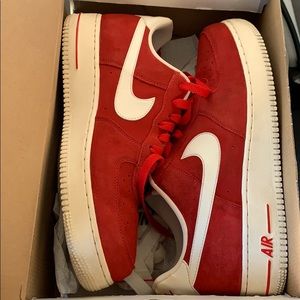 Air Force 1 red size 11